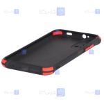 قاب محافظ ژله ای ضد ضربه با محافظ لنز شیائومی Shockproof Cover Case For Xiaomi Redmi Note 9 4G