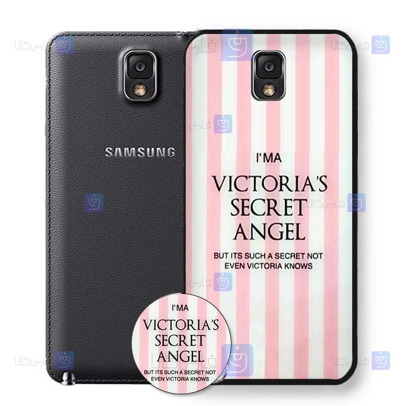 قاب فانتزی دخترانه گوشی سامسونگ Samsung Galaxy Note 3 مدل Victoria’s Secret