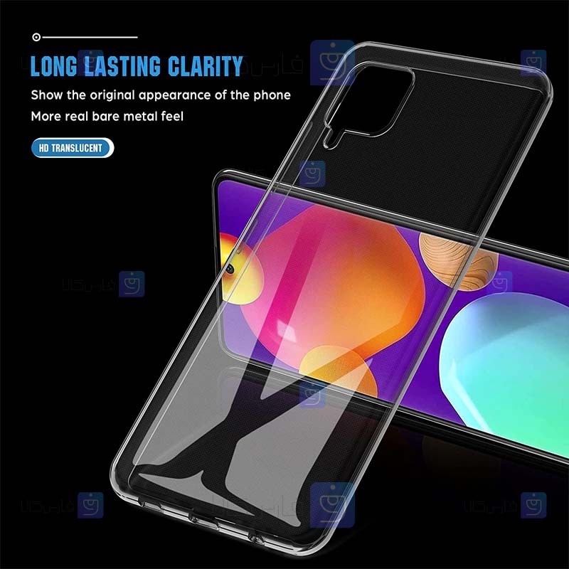 قاب ژله ای Samsung Galaxy F62 مدل شفاف
