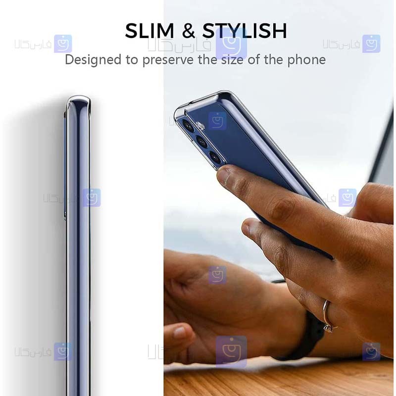 قاب ژله ای Samsung Galaxy S21 FE 5G مدل شفاف