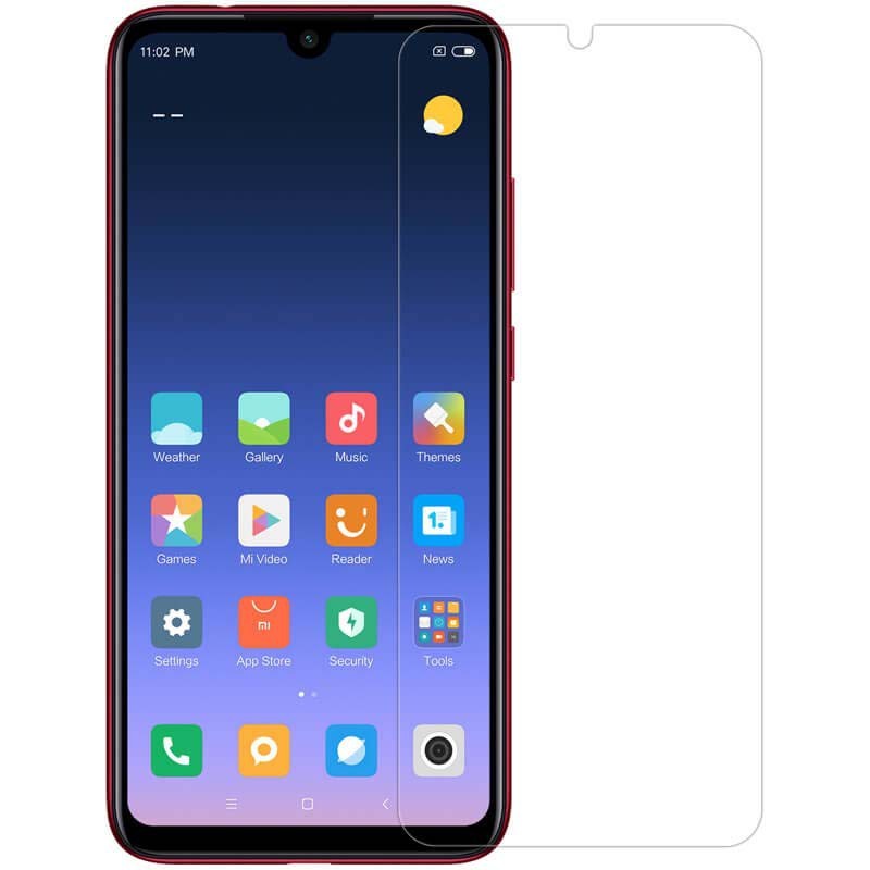 گلس فول نیلکین Xiaomi Redmi Note 8 2021 مدل Nillkin H+ Pro