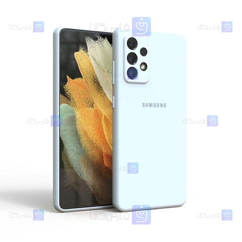 قاب سیلیکونی Samsung Galaxy A52 5G / 4G مدل محافظ لنز دار